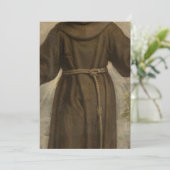 Sint Franciscus van Assisi Kaart (Staand voorkant)