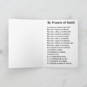 Sint Franciscus van Assisi Kaart (Binnen)