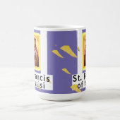 Sint Franciscus van Assisi Mini Canvas tas Koffiemok (Center)