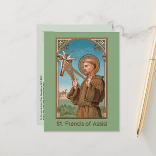 Sint-Franciscus van Assisi, Pater Seraphicus (SAU Briefkaart