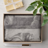 Sint Franciscus van Assisi stichter van de Francis Tissuepapier (Geschenk)