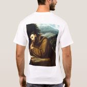 Sint Franciscus van Assisi T-shirt (Achterkant)