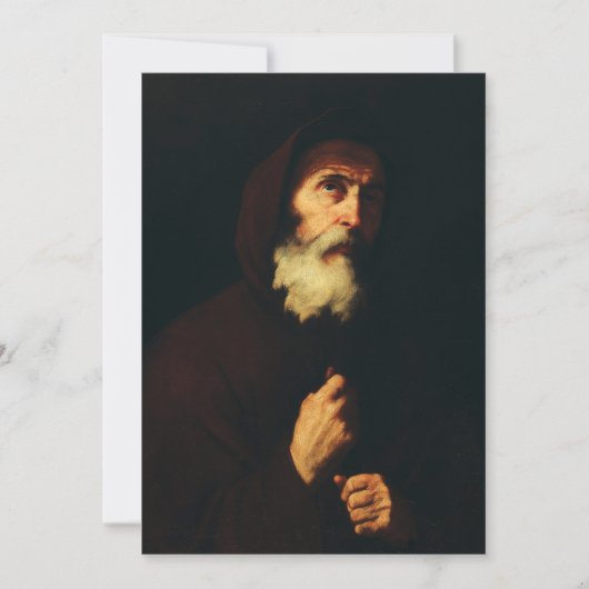 Sint-Franciscus van Paola Kaart (Voorkant)