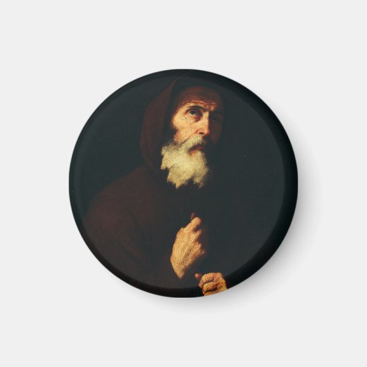Sint-Franciscus van Paola Magneet (Voorkant)
