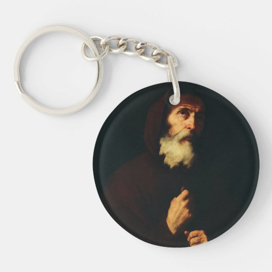 Sint-Franciscus van Paola Sleutelhanger (Voorkant)