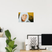 Sint Franciscus van Rome: een hart voor dienst Poster (Thuiskantoor)