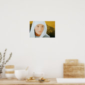 Sint Franciscus van Rome: een hart voor dienst Poster (Keuken)