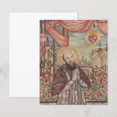 Sint-Franciscus van Sales Bisschop van Genève (Voorkant / Achterkant)