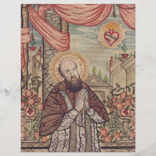 Sint-Franciscus van Sales Bisschop van Genève Flyer (Voorkant)