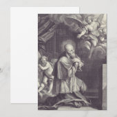 Sint-Franciscus van Sales bisschop van Genève Kaart (Voorkant / Achterkant)