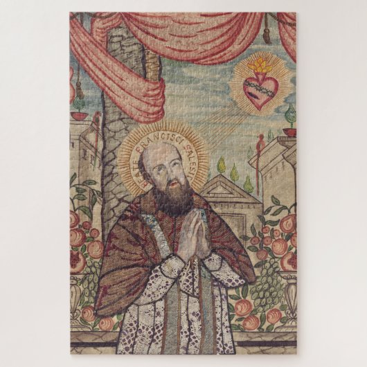 Sint-Franciscus van Sales Bisschop van Genève Legpuzzel (Verticaal)