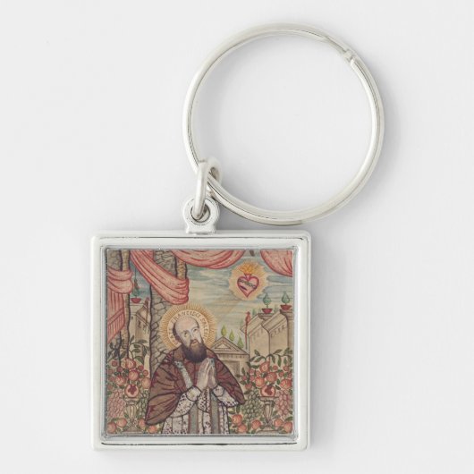 Sint-Franciscus van Sales Bisschop van Genève Sleutelhanger (Voorkant)
