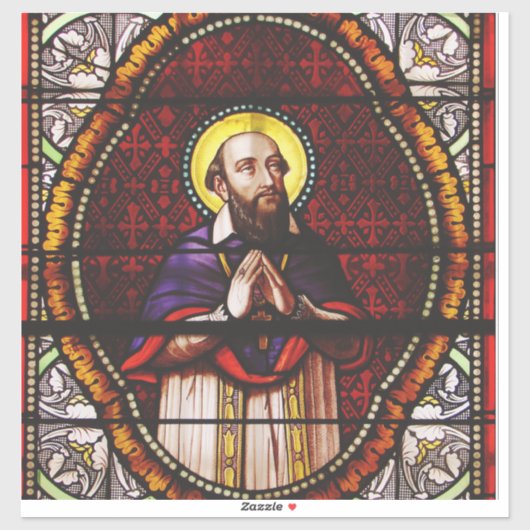 Sint-Franciscus van Sales Bisschop van Genève Sticker (Vel)