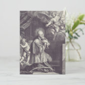 Sint Franciscus van Sales Kerkleraar Kaart (Staand voorkant)