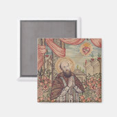 Sint Franciscus van Verkoop Bisschop van Genève Magneet (Voorkant / Achterkant)