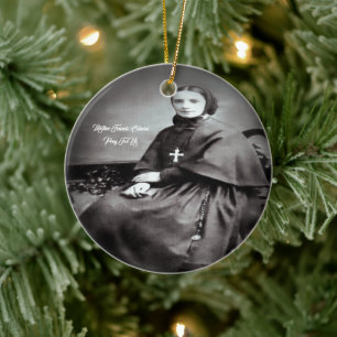 Sint-Franciscus Xaverius Cabrini Keramisch Ornament