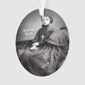 Sint-Franciscus Xaverius Cabrini Ornament (voorkant)