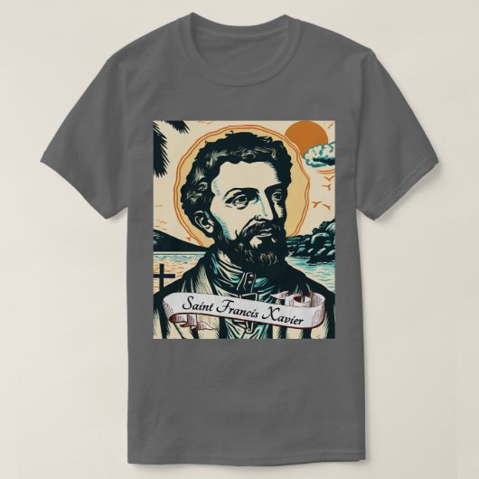 Sint Franciscus Xaverius Katholieke Kerk Heiligen  T-shirt (Design voorkant)