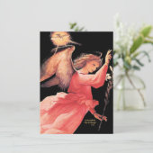 Sint Gabriël de aartsengel met gebed Feestdagenkaart (Staand voorkant)