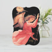 Sint Gabriël de aartsengel met gebed Feestdagenkaart (Staand voorkant)