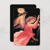 Sint Gabriël de aartsengel met gebed Informatiekaartje (Voorkant / Achterkant)