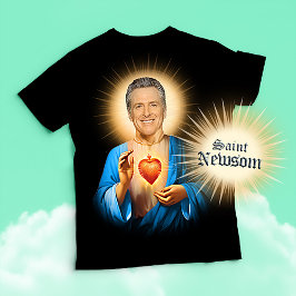Sint Gavin Newsom Gebed T-shirt