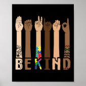 Sint-gebarentaal handschrift Talking Teachers Inte Poster (Voorkant)