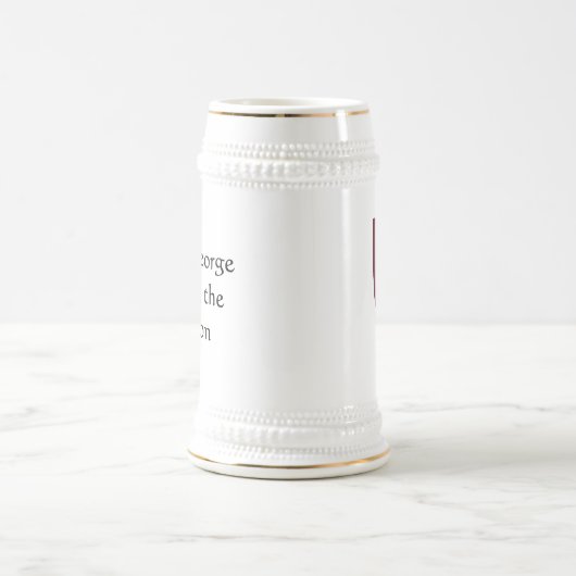 Sint-George de Dragon Stein Bierpul (Center)