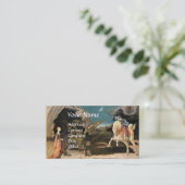 SINT-GEORGE, DRAAK EN PRINSES VISITEKAARTJE (Staand voorkant)