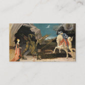 SINT-GEORGE, DRAAK EN PRINSES VISITEKAARTJE (Achterkant)