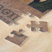 Sint George en de draak - Heinrich Lefler Legpuzzel (Zijkant)