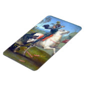 Sint-George en de draak-schilderij van Raphael Magneet (Linkerzijde)