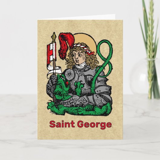 Sint-George en de Grote Draak (Neurenberg) Kaart (Voorkant)