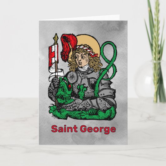 Sint-George en de Grote Draak (Neurenberg) Kaart (Voorkant)