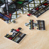 Sint-George-gekleurd glas Legpuzzel (Zijkant)