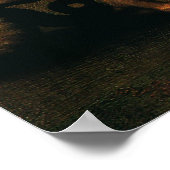 Sint-George vecht tegen de draak door Raphael Sanz Poster (Hoek)