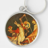 Sint George's Battle & Dragon Sleutelhanger (Voorkant)
