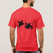 Sint-George's Day Engelse vlag T-shirt (Achterkant)