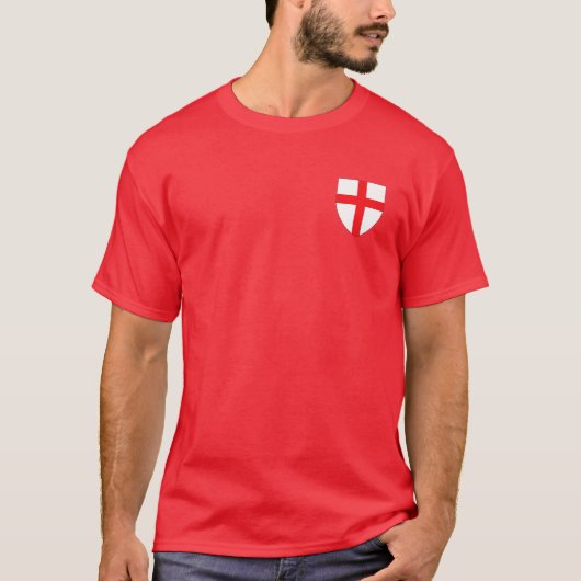 Sint-George's Day Engelse vlag T-shirt (Voorkant)