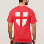 Sint-George's Day Engelse vlag T-shirt (Achterkant)