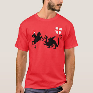 Sint-George's Day Engelse vlag T-shirt