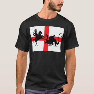 Sint-George's Day Engelse vlag T-shirt