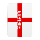 Sint George's kruis Engeland magneten. Magneet (Verticaal)
