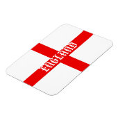 Sint George's kruis Engeland magneten. Magneet (Linkerzijde)