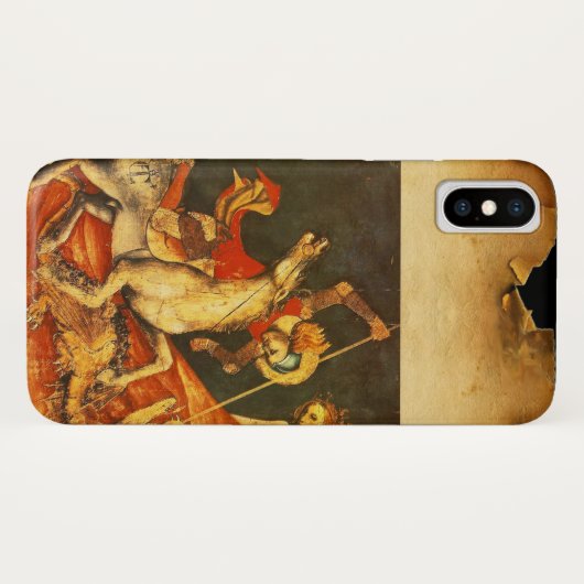 Sint-George's strijd met de draak Case-Mate iPhone Case (Achterkant (horizontaal))