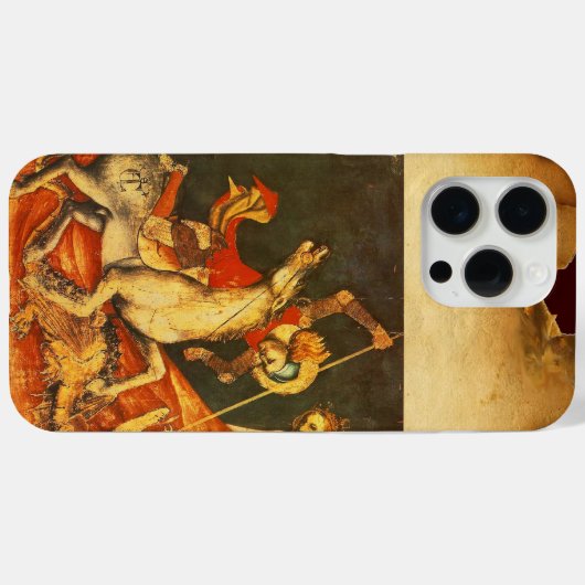 Sint-George's strijd met de draak Case-Mate iPhone Case (Achterkant (horizontaal))