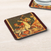 Sint-George's strijd met de draak Drankjes Onderzetter (Linkerzijde)