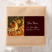 Sint-George's strijd met de draak Etiket (Insitu)