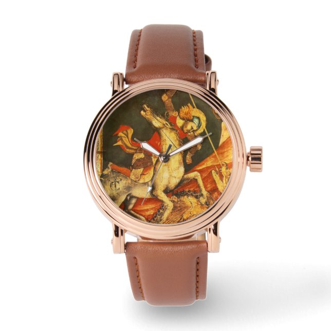 Sint-George's strijd met de draak Horloge (Voorkant)