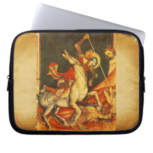 Sint-George's strijd met de draak Laptop Sleeve